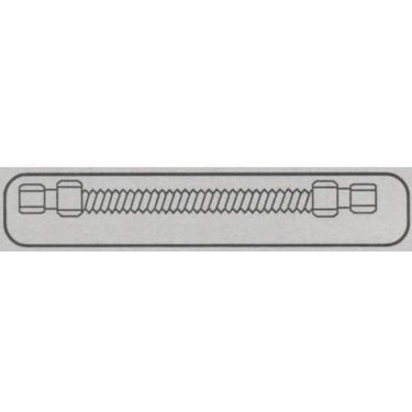 Fire Magic 1/2x48-Inch Stainless Flex Connector - 3037